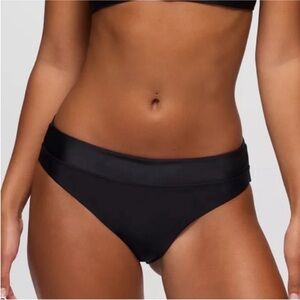 Prana Summer Wave Bikini Bottoms Black Size S